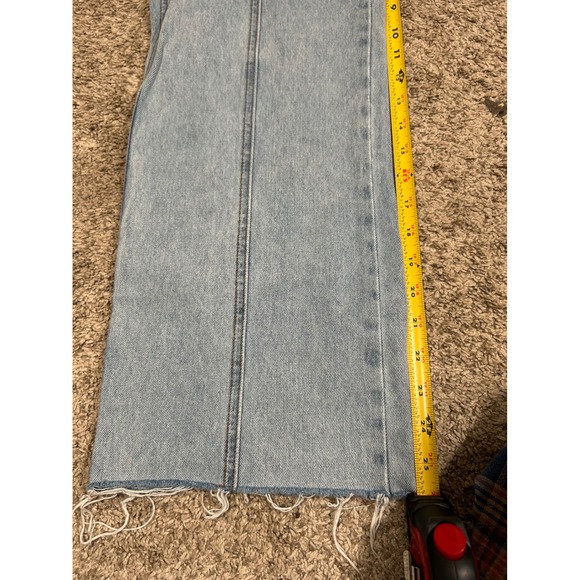 Superdown Light Wash Denim Brittany Cargo Jeans Womens Size 23 - Picture 5 of 7